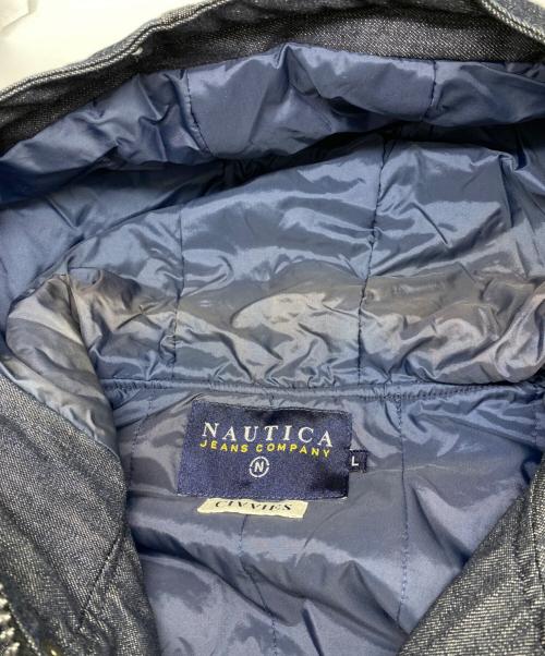 NAUTICA（ノーティカ）NAUTICA (ノーティカ) M-65デニムジャケット ブルー サイズ:Lの古着・服飾アイテム