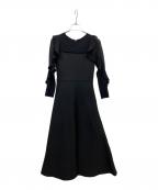 Apuweiser-richeアプワイザーリッシェ）の古着「ニットワンピース」｜ブラック