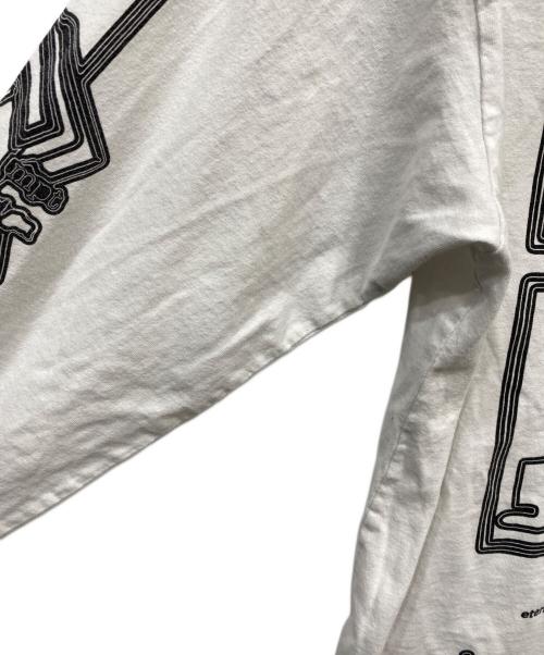 C.E（シーイー）C.E (シーイー) プリントTシャツ ホワイト サイズ:Lの古着・服飾アイテム