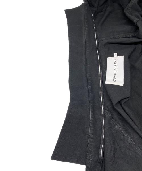 Calvin Klein Jeans（カルバンクラインジーンズ）Calvin Klein Jeans (カルバンクラインジーンズ) レギュラーシャツ ブラック サイズ:Mの古着・服飾アイテム