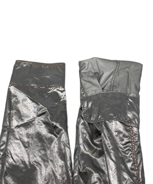 PRADA（プラダ）PRADA (プラダ) コーティングステッチシャツ シルバー×オレンジ サイズ:41の古着・服飾アイテム