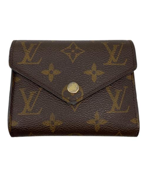 LOUIS VUITTON（ルイ ヴィトン）LOUIS VUITTON (ルイ ヴィトン) 3つ折り財布 ブラウンの古着・服飾アイテム