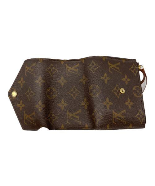 LOUIS VUITTON（ルイ ヴィトン）LOUIS VUITTON (ルイ ヴィトン) 3つ折り財布 ブラウンの古着・服飾アイテム