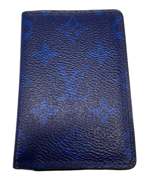 LOUIS VUITTON（ルイ ヴィトン）LOUIS VUITTON (ルイ ヴィトン) カードケース ブルーの古着・服飾アイテム