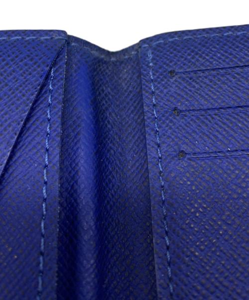 LOUIS VUITTON（ルイ ヴィトン）LOUIS VUITTON (ルイ ヴィトン) カードケース ブルーの古着・服飾アイテム