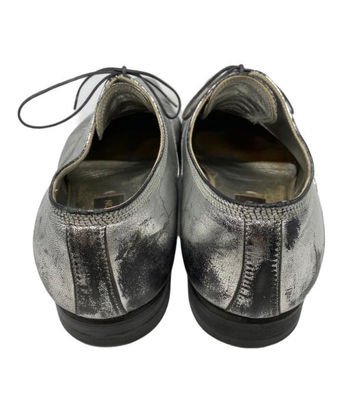 LOUIS VUITTON（ルイ ヴィトン）LOUIS VUITTON (ルイ ヴィトン) silver leather shoes シルバー サイズ:7　1/2の古着・服飾アイテム