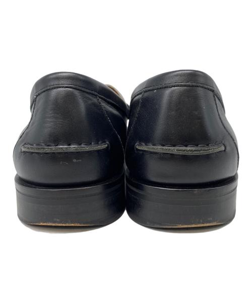 BEAUTY&YOUTH（ビューティーアンドユース）BEAUTY&YOUTH (ビューティーアンドユース) スリムローファー ブラック×ホワイト サイズ:26㎝の古着・服飾アイテム