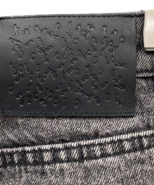 basketcase（バスケットケース）basketcase (バスケットケース) gallery LAX BAGGY DENIM グレー サイズ:28の古着・服飾アイテム