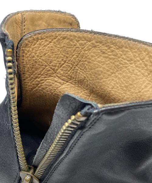 BUTTERO（ブッテロ）BUTTERO (ブッテロ) レザーブーツ ブラック サイズ:40の古着・服飾アイテム