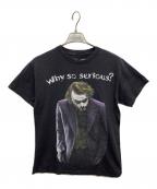BATMANバットマン）の古着「JORKERプリントTシャツ」｜ブラック