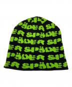 SP5DERスパイダー）の古着「fuzzy logo  skully」｜グリーン