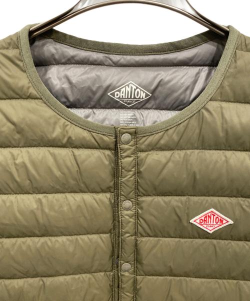DANTON（ダントン）DANTON (ダントン) INNER DOWN JACKET オリーブ サイズ:40の古着・服飾アイテム