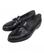 Yves Saint Laurentイヴサンローラン）の古着「タッセルローファー」｜ブラック