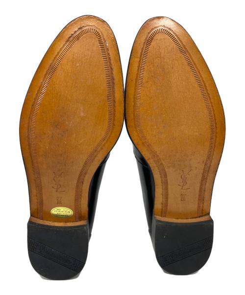 Yves Saint Laurent（イヴサンローラン）Yves Saint Laurent (イヴサンローラン) タッセルローファー ブラック サイズ:27の古着・服飾アイテム