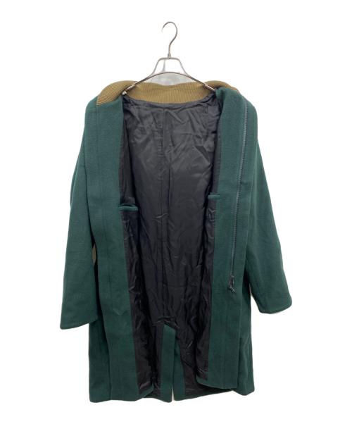 VU（ヴウ）VU (ヴウ) hood coat グリーン サイズ:1の古着・服飾アイテム