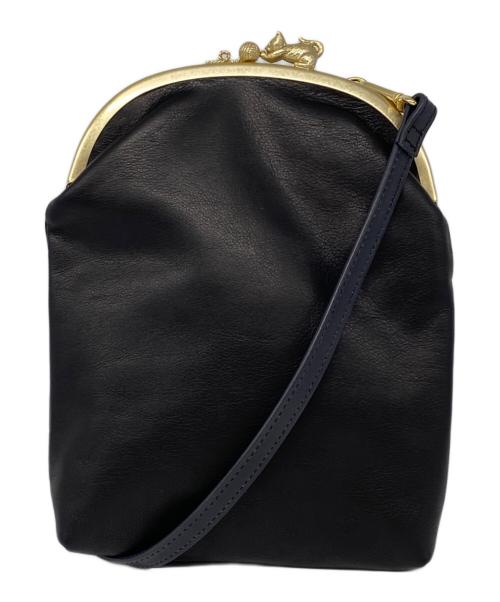 SAKURAYAMA（サクラヤマ）SAKURAYAMA (サクラヤマ) がま口ショルダーバッグ ブラックの古着・服飾アイテム