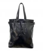 N°21ヌメロヴェントゥーノ）の古着「エンボスロゴ2WAYトートバッグ」｜ブラック