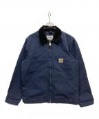 Carhartt WIPカーハート ワークインプログレス）の古着「DETROIT JACKET」｜ネイビー