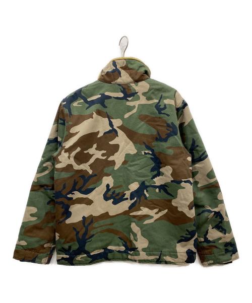 Carhartt WIP（カーハート ワークインプログレス）CARHARTT WIP (カーハート ワークインプログレス) SHEFFIIELD JACKET グリーンカモ サイズ:Mの古着・服飾アイテム