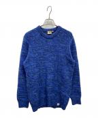 Carhartt WIPカーハート ワークインプログレス）の古着「ACCENT SWEATER」｜ブルー