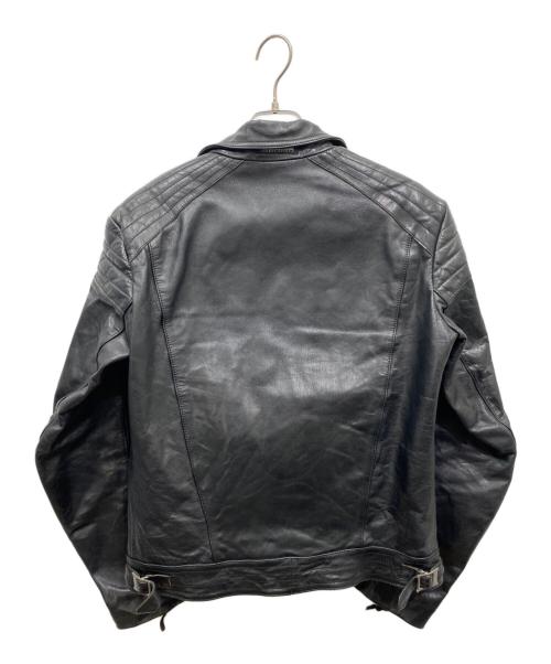 NEIGHBORHOOD（ネイバーフッド）NEIGHBORHOOD (ネイバーフッド) ダブルライダースジャケット ブラック サイズ:Mの古着・服飾アイテム