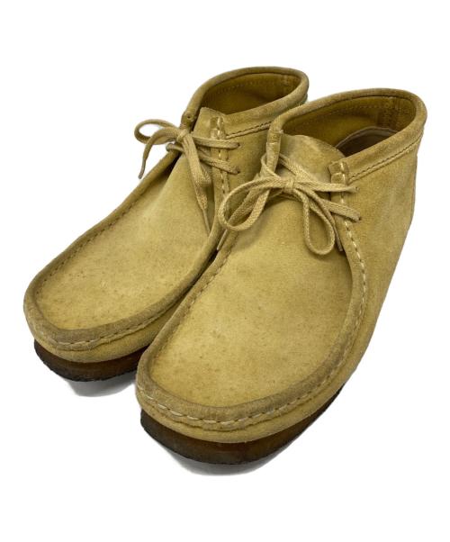 CLARKS ORIGINALS（クラークス オリジナルズ）Clarks Originals (クラークス オリジナルズ) ワラビーブーツ ベージュ サイズ:27.5㎝の古着・服飾アイテム