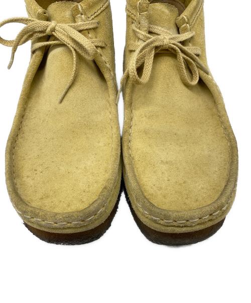 CLARKS ORIGINALS（クラークス オリジナルズ）Clarks Originals (クラークス オリジナルズ) ワラビーブーツ ベージュ サイズ:27.5㎝の古着・服飾アイテム