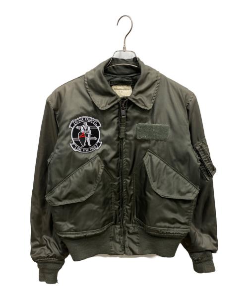 US ARMY（ユーエスアーミー）US ARMY (ユーエスアーミー) CWU-45/Pフライトジャケット グリーン サイズ:Sの古着・服飾アイテム