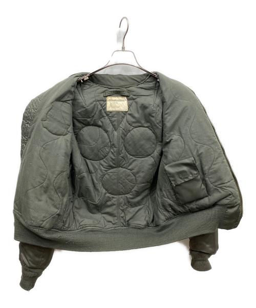 US ARMY（ユーエスアーミー）US ARMY (ユーエスアーミー) CWU-45/Pフライトジャケット グリーン サイズ:Sの古着・服飾アイテム