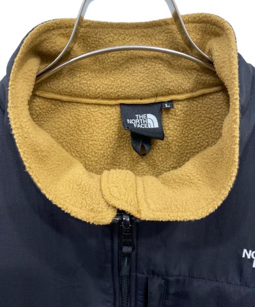 THE NORTH FACE（ザ ノース フェイス）THE NORTH FACE (ザ ノース フェイス) DENALI JACKET ブラック×ブラウン サイズ:Lの古着・服飾アイテム