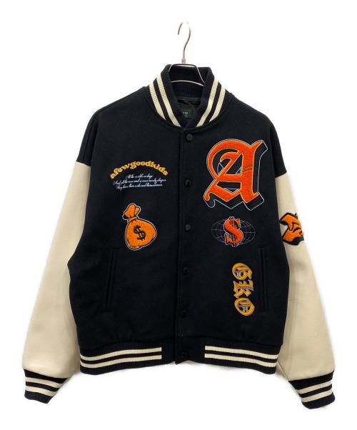 A FEW GOOD KIDS（アフューグッドキッズ）A FEW GOOD KIDS (アフューグッドキッズ) スタジャン ブラック サイズ:XLの古着・服飾アイテム