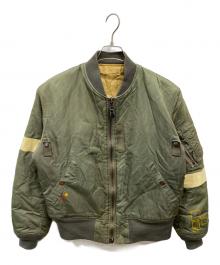 AVIREX（アヴィレックス）の古着「MA-1ジャケット」｜カーキ