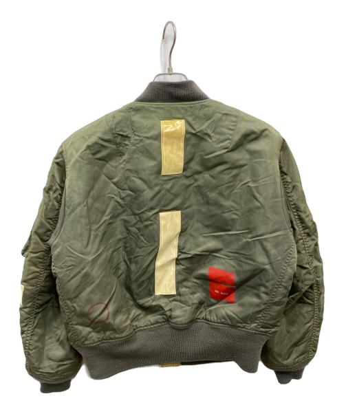 AVIREX（アヴィレックス）AVIREX (アヴィレックス) MA-1ジャケット カーキ サイズ:ＬＡＲＧＥの古着・服飾アイテム