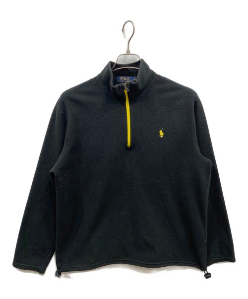 POLO RALPH LAUREN（ポロ・ラルフローレン）POLO RALPH LAUREN (ポロ・ラルフローレン) フリースジャケット ブラック サイズ:Lの古着・服飾アイテム