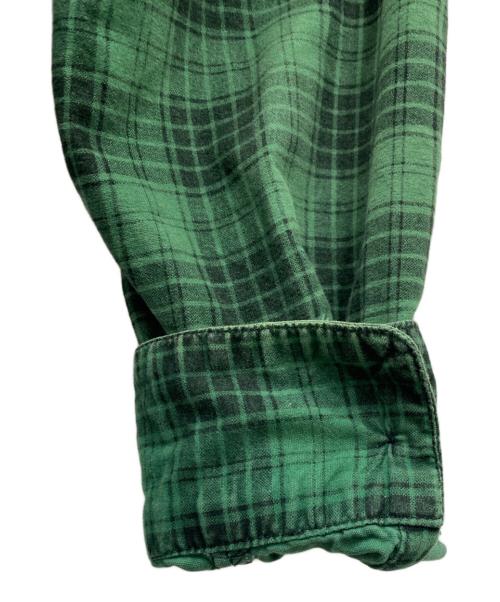 stussy（ステューシー）stussy (ステューシー) チェックシャツ グリーン サイズ:Sの古着・服飾アイテム