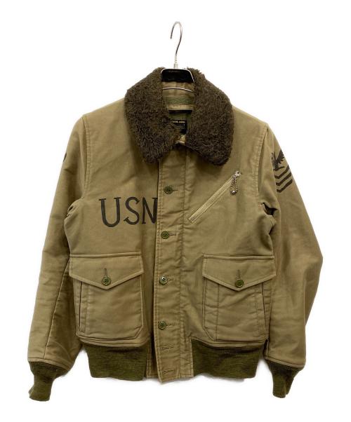 MARKAWARE（マーカウェア）MARKAWARE (マーカウェア) フライトジャケット カーキ サイズ:1の古着・服飾アイテム