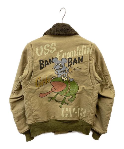 MARKAWARE（マーカウェア）MARKAWARE (マーカウェア) フライトジャケット カーキ サイズ:1の古着・服飾アイテム