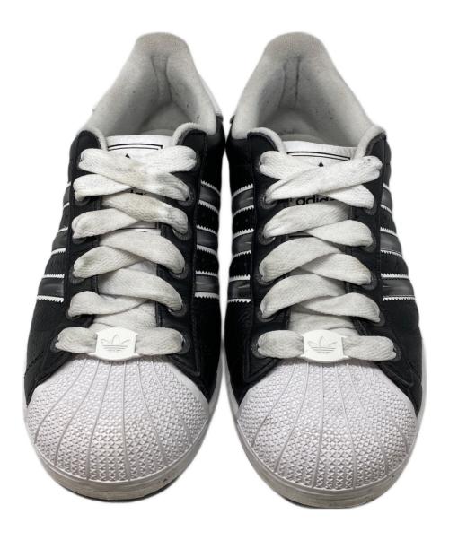 adidas（アディダス）adidas (アディダス) スーパースター II ブラック サイズ:26の古着・服飾アイテム