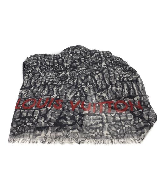 LOUIS VUITTON（ルイ ヴィトン）LOUIS VUITTON (ルイ ヴィトン) エトール リザードストール ブラックの古着・服飾アイテム