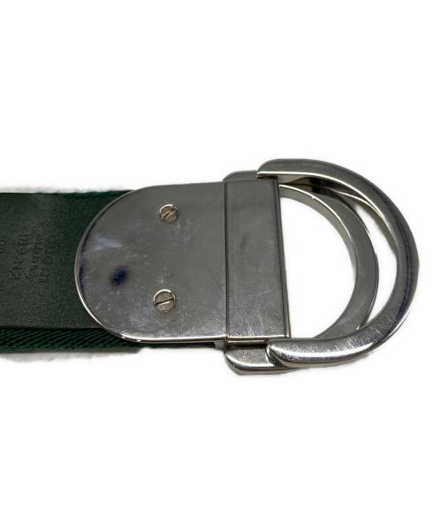 GUCCI（グッチ）GUCCI (グッチ) シェリーラインリングベルト レッド×グレーの古着・服飾アイテム