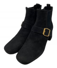 中古・古着通販】PRADA (プラダ) サイドジップ パイソンブーツ