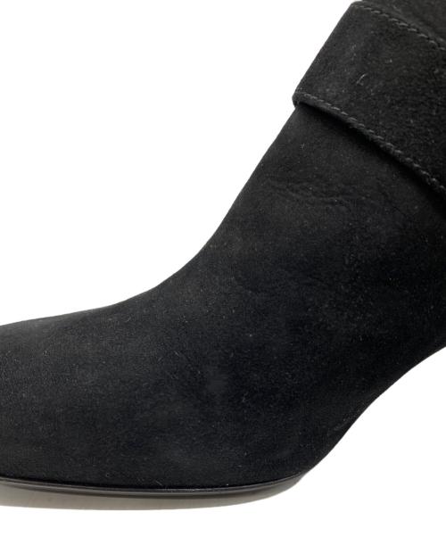 PRADA（プラダ）PRADA (プラダ) サイドゴアスエードブーツ ブラック サイズ:36の古着・服飾アイテム