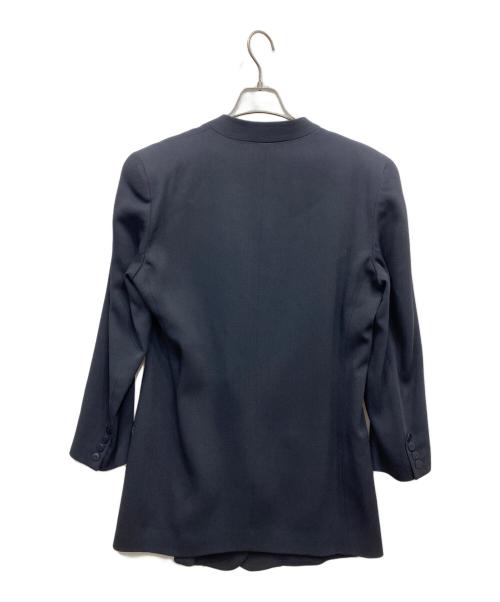 Calvin Klein（カルバンクライン）Calvin Klein (カルバンクライン) ノーカラージャケット ネイビー サイズ:不明の古着・服飾アイテム
