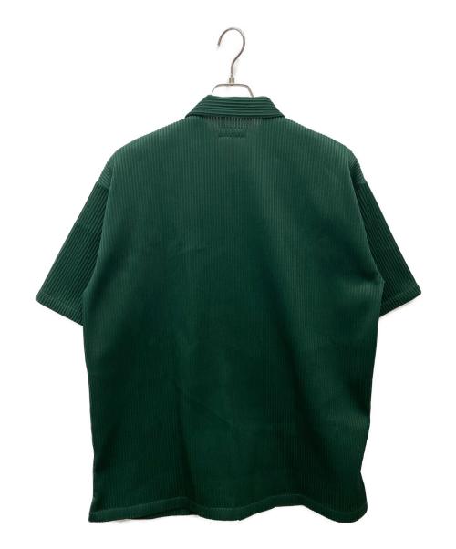 MONKEY TIME（モンキータイム）MONKEY TIME (モンキータイム) PE SIERRA JERSEY SHIRT グリーン サイズ:Lの古着・服飾アイテム