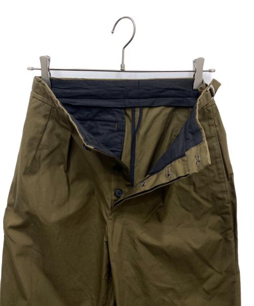 SHINYA official（シンヤ オフィシャル）Shinya Official (シンヤ オフィシャル) スラックス ブラウン サイズ:1の古着・服飾アイテム