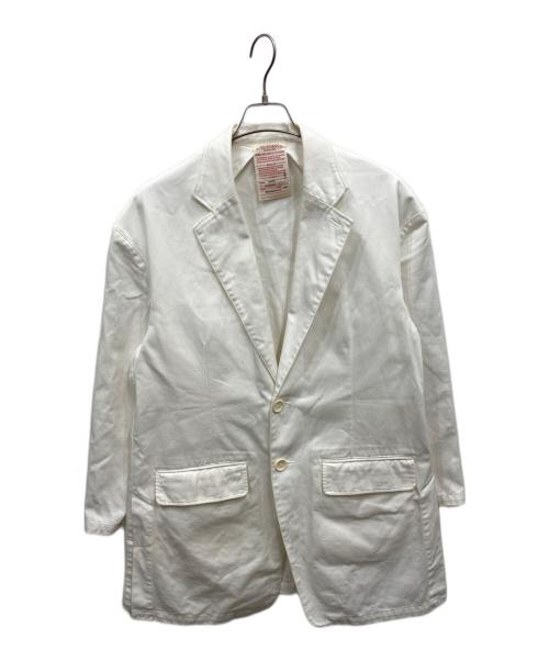 NICENESS（ナイスネス）NICENESS (ナイスネス) L'ECHOPPE (レショップ) コットンツイルオーバーサイズジャケット ホワイト サイズ:Sの古着・服飾アイテム