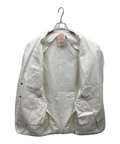 NICENESS（ナイスネス）NICENESS (ナイスネス) L'ECHOPPE (レショップ) コットンツイルオーバーサイズジャケット ホワイト サイズ:Sの古着・服飾アイテム