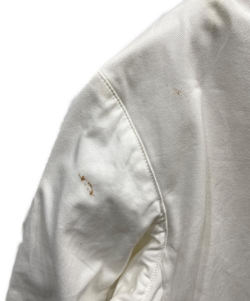 NICENESS（ナイスネス）NICENESS (ナイスネス) L'ECHOPPE (レショップ) コットンツイルオーバーサイズジャケット ホワイト サイズ:Sの古着・服飾アイテム