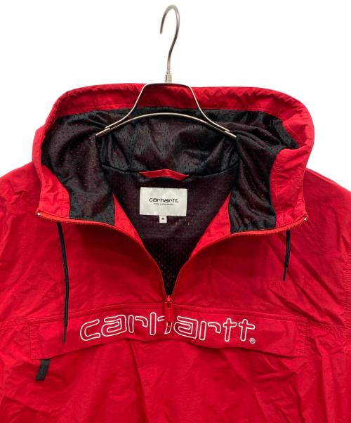Carhartt WIP（カーハート ワークインプログレス）CARHARTT WIP (カーハート ワークインプログレス) W carhartt  script pullover レッド サイズ:Mの古着・服飾アイテム