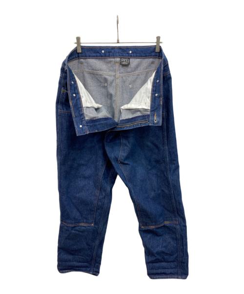 prison blue（プリズンブルー）PRISON BLUE (プリズンブルー) ダブルニーデニムパンツ インディゴ サイズ:38の古着・服飾アイテム